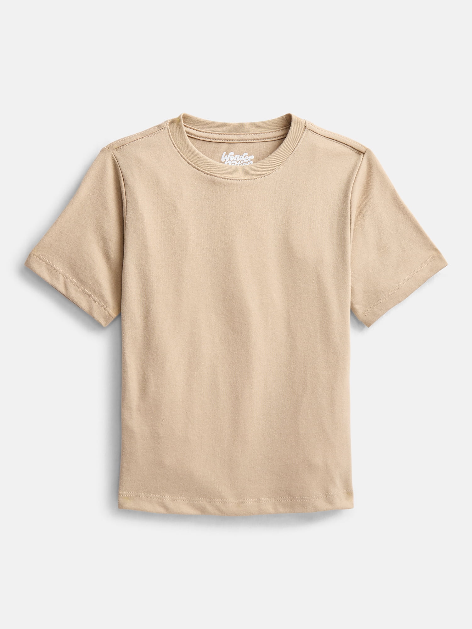 Wonder Nation Boys' Kid Tough Tee with Short Sleeves, Sizes XS-XXL & Husky