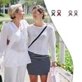 thumbnail image 3 of maskred 2 Pcs Sangle de Sac Réglable Durable Multi-Couleurs Ceinture Bandoulière DIY Bretelles Application Large Bleu Argent Rouge Argent, 3 of 6