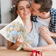 thumbnail image 5 of Broken Ice Blue Rose Bouquet - Elegant Artificial Flowers for Wedding Decor, Home Display, and Gift Giving | Lifelike, Long-Lasting, Sophisticated Aesthetic, 9 Flowers, 5 of 6