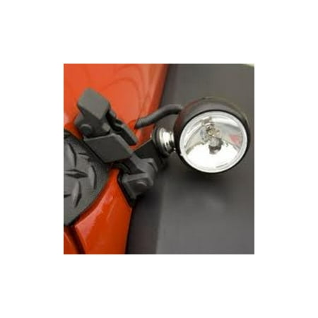 Rugged Ridge 15207.72 Light Assembly, Replacement for Hood Latch Mounted Lights, 3 Inch Fits select: 2015-2018 JEEP WRANGLER UNLIMITED, 2012-2014 JEEP WRANGLER