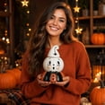 thumbnail image 6 of 2026 Halloween Kooky Spook Ghost Figural Canister Cookie Jar,Halloween ghost canister, 6 of 7