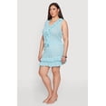 thumbnail image 3 of Women's Plus Size Ruffle Trim Tie Detail Crochet Vest, 3 of 4