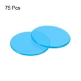 thumbnail image 3 of Uxcell Game Chips 3/4 Inch for Game Playing Marker Transparent Blue Pack of 75, 3 of 4