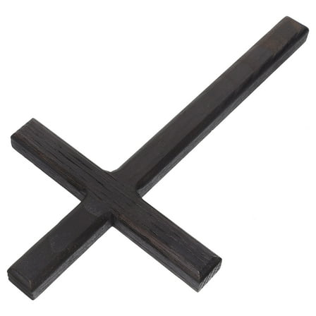 Wooden Wall Cross 3D Religious Decor Hanging