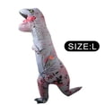 thumbnail image 2 of Disfraz inflable de tiranosaurio, disfraz de Halloween, juego de rol, disfraz inflable de dinosaurio musculoso realista, 2 of 5