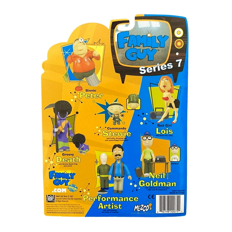 Family Guy フィギュア ピーター ファミリー・ガイ MEZCO Family Guy Series 1 Peter Griffin Variant Action Figure 2004