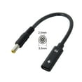 TRAHOOXiwai Type C USBC Female Input to DC Power PD Charge Cable fit