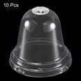 thumbnail image 3 of Unique Bargains 8.8cm Garden Cloche Dome Round Plastic Humidity Plant Protector Cover Clear 10 Pack, 3 of 5