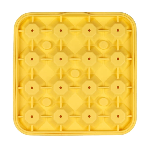 Molde de Hielo de Whisky Molde de Hielo de Silicona de Grado Alimenticio de 16 Agujeros con Embudo de Agua, Adecuado para Cócteles de Whisky, Fácil de Liberar, Lavavajillas Lavables