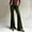 Army Green, variant on ClodeEU Women's Velvet Elastic Waist Wide Leg Flared Sports Casual Pants with Pocket Army Green,Womens Plus M