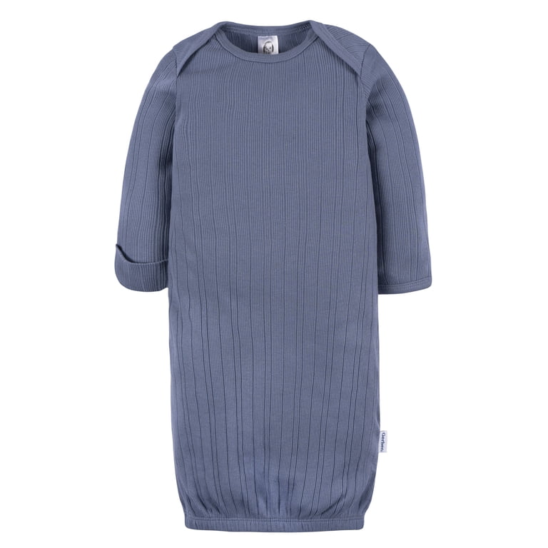Gerber Baby Neutral Long Sleeve Gowns 3-Pack photo 8