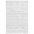thumbnail image 2 of SAFAVIEH Hanna Jarred Striped Area Rug, Ivory/Beige, 5'3" x 7'6", 2 of 7