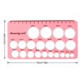thumbnail image 4 of Regla de silicona para pezones, herramienta de medición de tamaño de brida suave y cómoda -8310406974310, 4 of 5