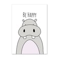 thumbnail image 2 of Home Essentials Cartoon Animal Canvas Children's Room Frameless Painting Core Cloth, 2 of 9