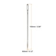 thumbnail image 2 of Uxcell Upholstery Needle Large Eye Stitching Extra Long Sewing Needles Straight Hand Needles Easy to Thread Stainless Steel Silver 4in, 2 of 5