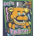 thumbnail image 2 of Five Nights at Freddy's Let's Party Boys Navy T-shirt-XS, 2 of 4