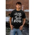 thumbnail image 4 of More People Love Dog German Shepherd Plus Size Crewneck Graphic Tee Shirt Brisco Brands 2X, 4 of 5