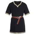 thumbnail image 1 of Men Medieval Costume Renaissance Templar Knight Vintage Tunic Tops, 1 of 6