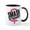 White/Black Inside, variant on CafePress - Smash The Patriarchy Mug - 11 oz Ceramic Mug - Novelty Coffee Tea Cup