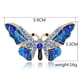 thumbnail image 4 of Broches de mariposa para mujer, broches de insectos esmaltados, broches de solapa, alfiler de seguridad. También se pueden utilizar como complemento para bufandas y sombreros., 4 of 5