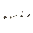 thumbnail image 4 of 100 Pares de Y Respaldos de Pendientes de Hierro Al Por Mayor para Pendientes de Bricoje Bronce BLESIY Pendientes postes y respaldos, 4 of 8