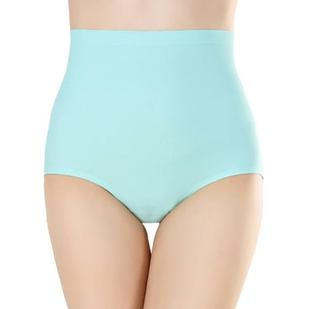 

Cindysus Ladies Panties Hipster Underwear Seamless Briefs Sports Bottom Comfy Lingerie Light Blue 2XL