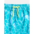 thumbnail image 2 of Wonder Nation Baby and Toddler Boys Printed Swim Trunks, Sizes 12M-5T, 2 of 3
