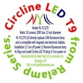 thumbnail image 4 of 12 Inch/ 12" Plug & Play T9 Circline LED Lamp - Daylight (5000K) Circular Bulb Directly Relamp 32 Watt Fluorescent Bulb FC12T9/D, FCL32 (Without rewiring or Modification) - Ballast Required!, 4 of 5