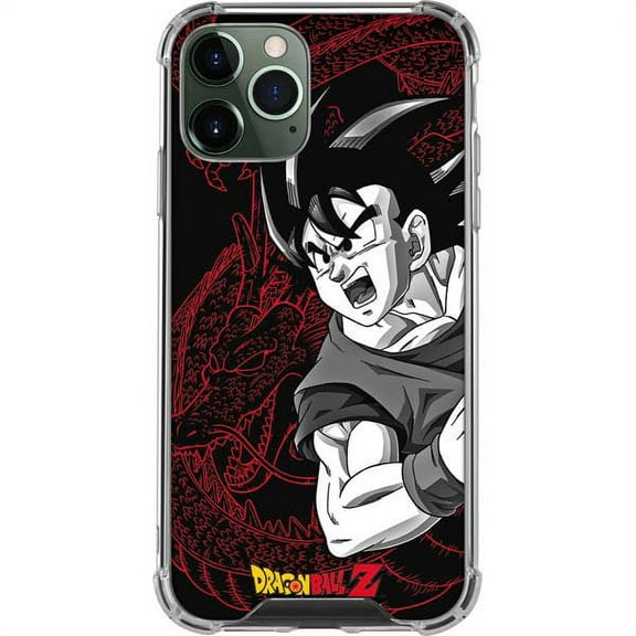 Skinit Anime Goku and Shenron iPhone 12 Pro Max Clear Case