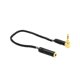 thumbnail image 4 of Auriculares Premium Cable De Extensión AUX 3.5 Codo Cable de sonido negro, 4 of 6