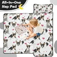 thumbnail image 4 of Dog Pattern with Hearts Toddler Nap Mats for Kids Preschool,Sleeping Mat Bag or Kids,Toddler Sleeping Bag,Toddler Nap Mat or Daycare, 4 of 6