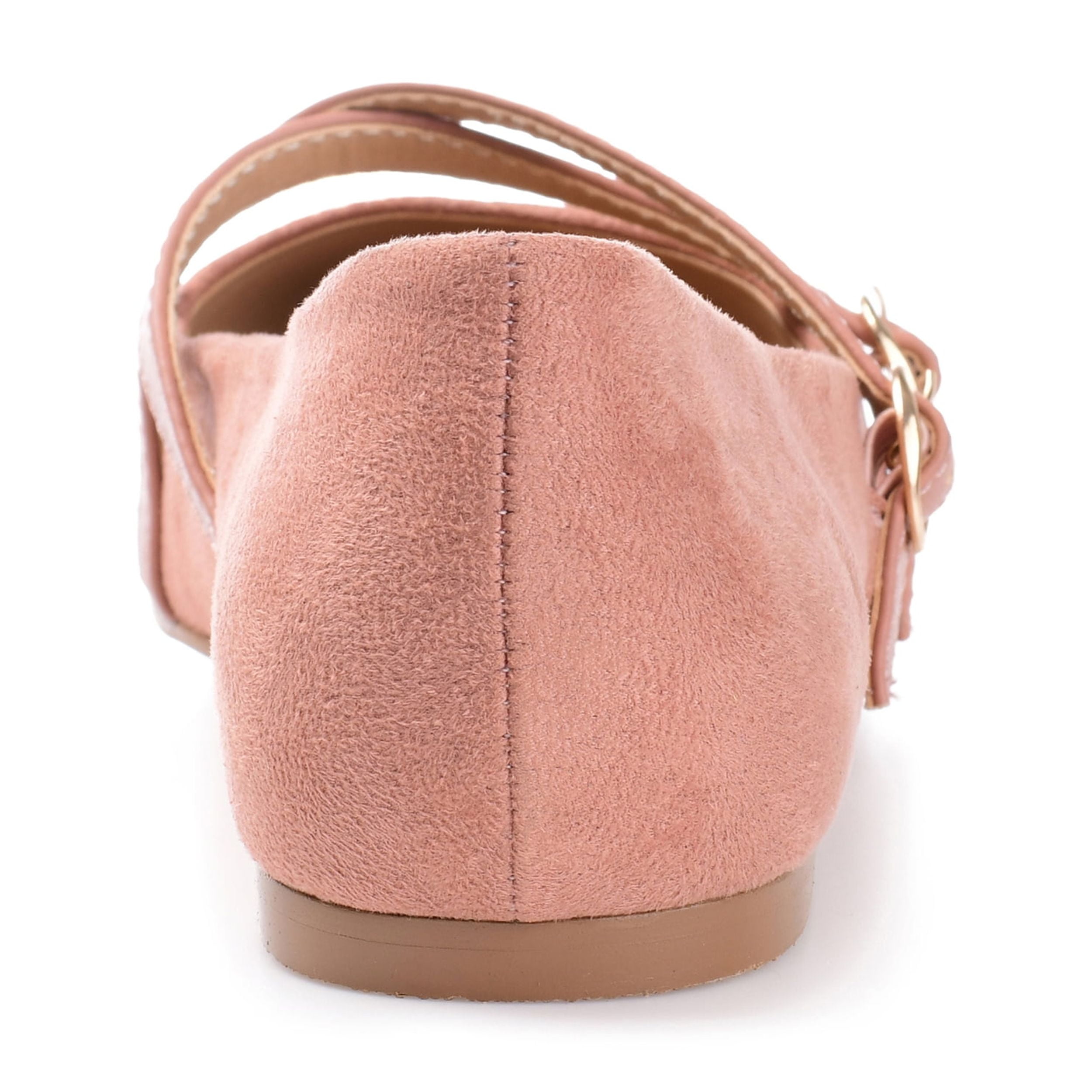 Journee Womens Patricia Slip On Pointed Toe Ballet Flats, Widths Available