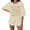 Beige, variant on T Shirts For Women Fashion Tees Tops Oversized Loose Short Sleeve Summer Graphic Loose Fit 2025 Fall Clothes