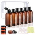 thumbnail image 1 of Botellas de viaje Cosywell, 10 unidades, botellas exprimibles aprobadas por la TSA, 1 of 8
