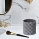 thumbnail image 5 of Caja de almacenamiento de cosméticos giratoria de 360 grados para encimera, portalápices para baño de tocador, accesorios fáciles de llevar, , GRIS Colco portaescobillas, 5 of 8