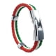 thumbnail image 5 of Brazalete de cuero Zulema trenzado triple Italia 2018 Aficionados al fútbol, 5 of 7