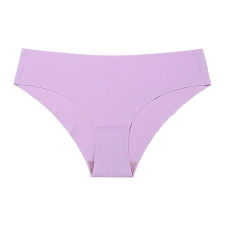 

UoCefik Thongs for Women Breathable Solid Panties Quick Dry Sexy Low Rise Underwear