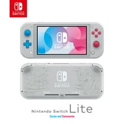 Refurbished Nintendo HDH-001 Lite Zacian and Zamazenta Edition, Cyan (Nintendo Switch)