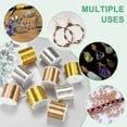 thumbnail image 6 of Uxcell 0.3mm Jewelry Wire, 28 Gauge 328FT Craft Wire Copper Beading Wire for Jewelry Making, Soft Metal Wires [100M, Light Gold], 6 of 7
