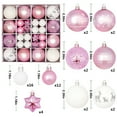 thumbnail image 3 of KOYPTL Christmas Ball Ornaments Set for Tree with Box,Shatterproof Glittering Hanging Bulbs Pendants for Christmas Tree Porch Lawn Yard Holiday Decorations for Xmas Birthday Home Party Supplies, 3 of 6
