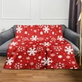 thumbnail image 6 of JLFNYA Christmas Blanket, 52" x 60" Christmas Throw Blanket, Christmas Blankets for Couch Sofa Bed, Christmas Blankets and Throws for Holiday Party Christmas Decorations, Christmas Gifts for Women, 6 of 8