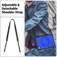thumbnail image 6 of XYX Case for Samsung Galaxy Tab S10 Lite 10.9 Inch with Rotating Stand, Shoulder Strap, 2in1 Shockproof Cover, Deep Blue, 6 of 7