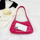 thumbnail image 1 of Bolso de axila para mujer, bolso de mano con nudo de lazo, bolso de mano elegante, bolso de compras (rosa roja) Ndcxsfigh Para Estrenar, 1 of 8