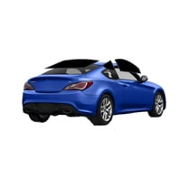 Haiy Co - PreCut 2Ply 05% Window Tint Film Kit For 2010-2016 Hyundai Genesis Coupe -Side+Rear Window
