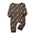 thumbnail image 3 of Playful Family Matching Halloween PJs Set, Cute Spooky Long Sleeve Sleepwear Loungewear Outfits for Family Movie Evening, 3 of 3