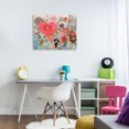 thumbnail image 4 of Stupell Industries Transitional Playful Heart & Flowers Canvas Art, 30 x 24, by LSR Design Studio, 4 of 8