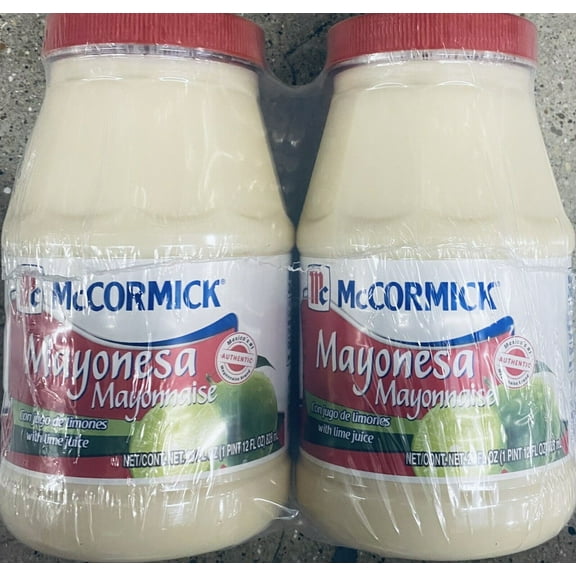 McCormick Mayonnaise Mayonesa with Lime Juice 28 oz - 2 PACK