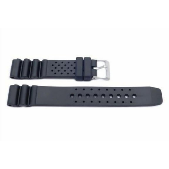 Black Dotted Design 16mm Replacement Watch Band