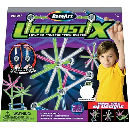 Magnetix Lightastix Building Set - 30-Pieces