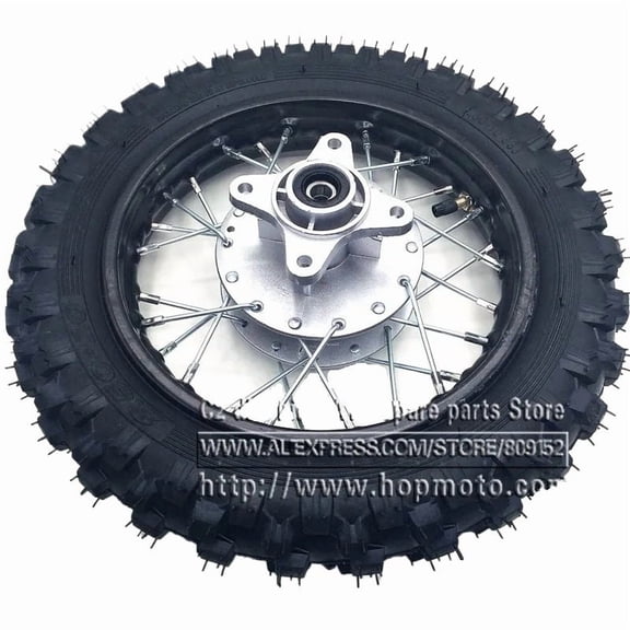 Applies to 2.50 - 10inch Rear Tyres Steel Rims Drum Brake Wheels Rims Hub CRF50 Kayo Chinese Dirt Pit Bike motorcycle Mini Bike